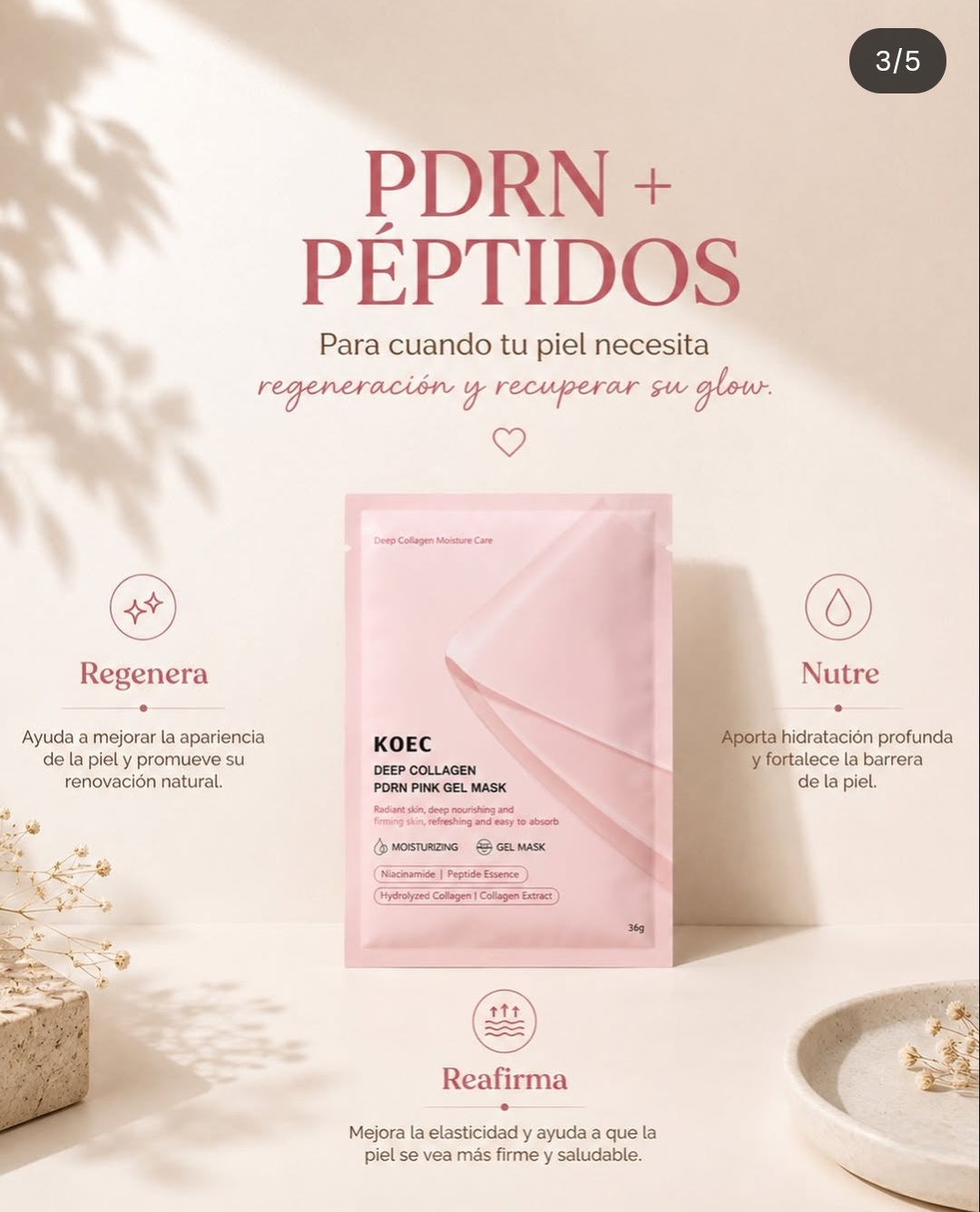 Mascarilla KOEC PDRN + Colágeno