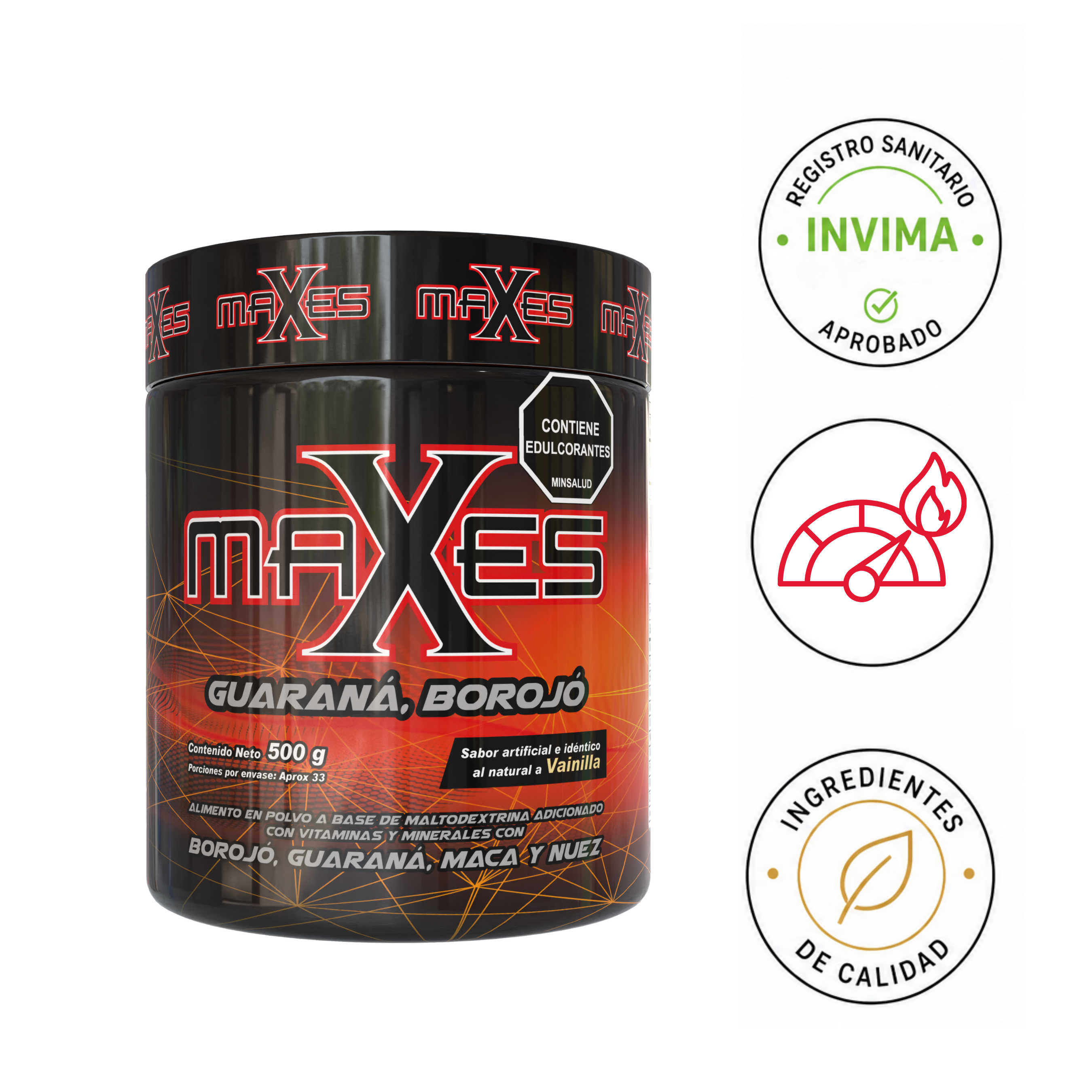 Maxes X 500 gramos — 