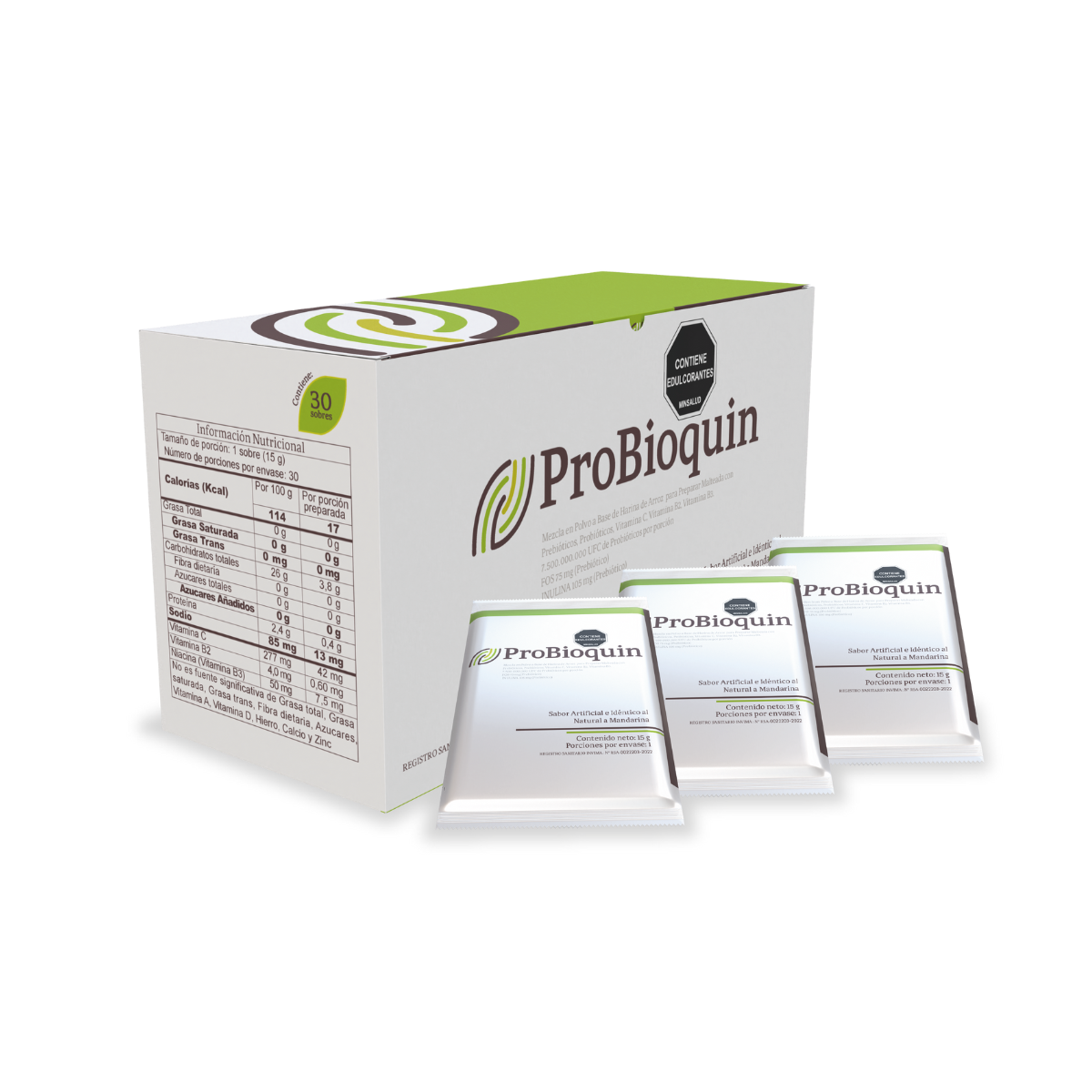 Probioquin 30 sobres