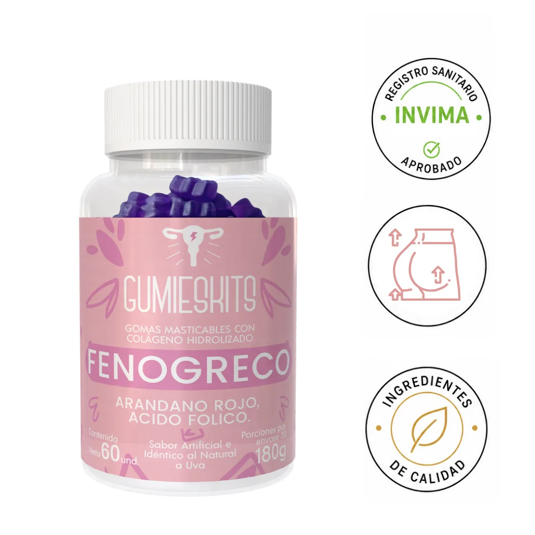 Gomitas de Fenogreco — Uva